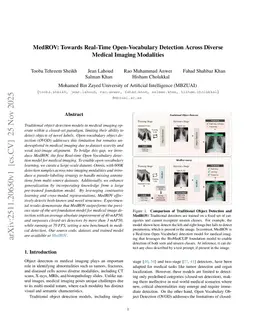 MedROV: Towards Real-Time Open-Vocabulary Detection Across Diverse Medical Imaging Modalities