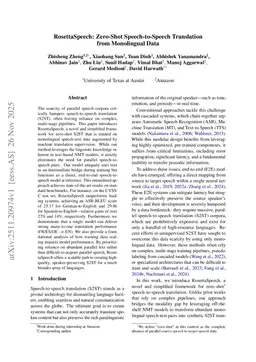 RosettaSpeech: Zero-Shot Speech-to-Speech Translation from Monolingual Data