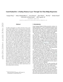 Gated KalmaNet: A Fading Memory Layer Through Test-Time Ridge Regression