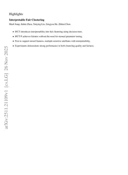 Interpretable Fair Clustering