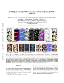 CtrlVDiff: Controllable Video Generation via Unified Multimodal Video Diffusion