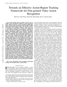 Towards an Effective Action-Region Tracking Framework for Fine-grained Video Action Recognition