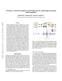 3-Tracer: A Tri-level Temporal-Aware Framework for Audio Forgery Detection and Localization