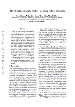 PEFT-Bench: A Parameter-Efficient Fine-Tuning Methods Benchmark