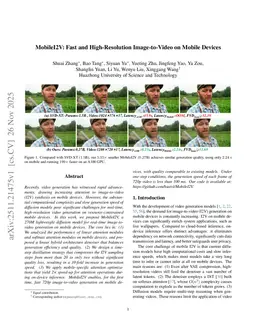 MobileI2V: Fast and High-Resolution Image-to-Video on Mobile Devices