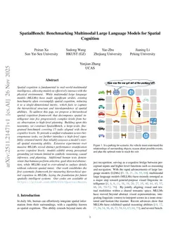 SpatialBench: Benchmarking Multimodal Large Language Models for Spatial Cognition