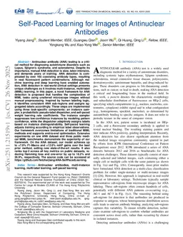 Self-Paced Learning for Images of Antinuclear Antibodies