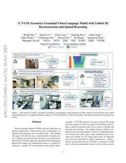 G$^2$VLM: Geometry Grounded Vision Language Model with Unified 3D Reconstruction and Spatial Reasoning