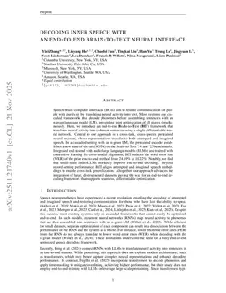 A cross-species neural foundation model for end-to-end speech decoding