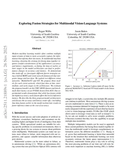 Exploring Fusion Strategies for Multimodal Vision-Language Systems