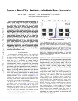 Layover or Direct Flight: Rethinking Audio-Guided Image Segmentation