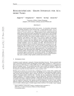 ResearchArcade: Graph Interface for Academic Tasks