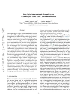 Shoe Style-Invariant and Ground-Aware Learning for Dense Foot Contact Estimation