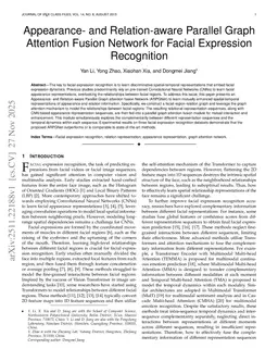 ARPGNet: Appearance- and Relation-aware Parallel Graph Attention Fusion Network for Facial Expression Recognition