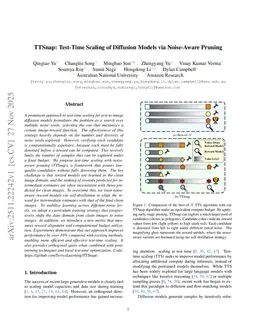 TTSnap: Test-Time Scaling of Diffusion Models via Noise-Aware Pruning