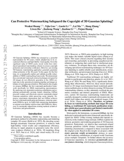 Can Protective Watermarking Safeguard the Copyright of 3D Gaussian Splatting?