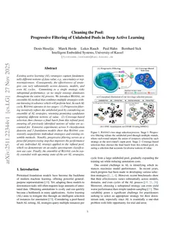 Cleaning the Pool: Progressive Filtering of Unlabeled Pools in Deep Active Learning