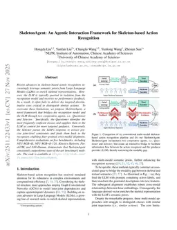 SkeletonAgent: An Agentic Interaction Framework for Skeleton-based Action Recognition