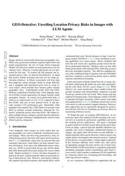 GEO-Detective: Unveiling Location Privacy Risks in Images with LLM Agents