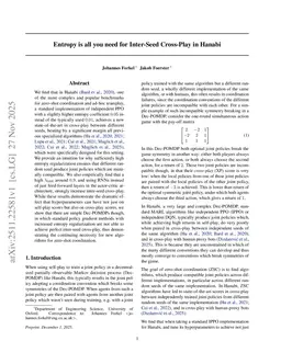 High entropy leads to symmetry equivariant policies in Dec-POMDPs