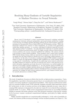 Resolving Sharp Gradients of Unstable Singularities to Machine Precision via Neural Networks