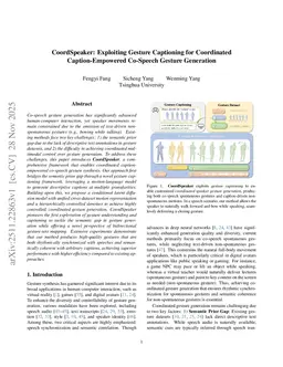 CoordSpeaker: Exploiting Gesture Captioning for Coordinated Caption-Empowered Co-Speech Gesture Generation
