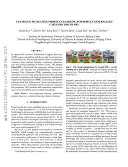 ClearGCD: Mitigating Shortcut Learning For Robust Generalized Category Discovery