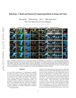 RobotSeg: A Model and Dataset for Segmenting Robots in Image and Video
