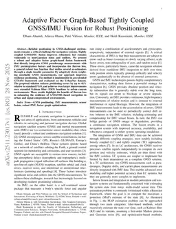 Adaptive Factor Graph-Based Tightly Coupled GNSS/IMU Fusion for Robust Positionin