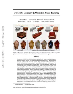 GOATex: Geometry & Occlusion-Aware Texturing