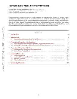 Fairness in the Multi-Secretary Problem