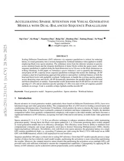 db-SP: Accelerating Sparse Attention for Visual Generative Models with Dual-Balanced Sequence Parallelism