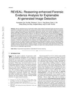 REVEAL: Reasoning-enhanced Forensic Evidence Analysis for Explainable AI-generated Image Detection