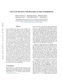 Video-CoM: Interactive Video Reasoning via Chain of Manipulations