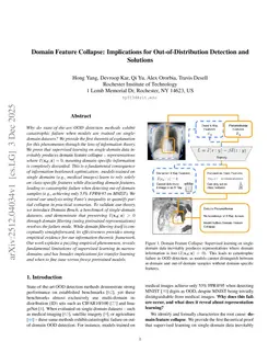 Domain Feature Collapse: Implications for Out-of-Distribution Detection and Solutions