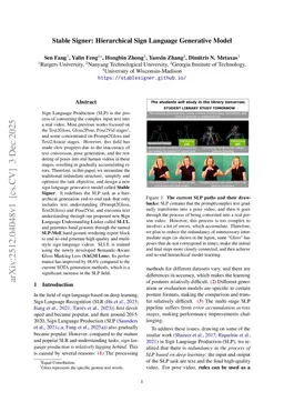 Stable Signer: Hierarchical Sign Language Generative Model