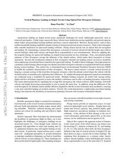 Vertical Planetary Landing on Sloped Terrain Using Optical Flow Divergence Estimates