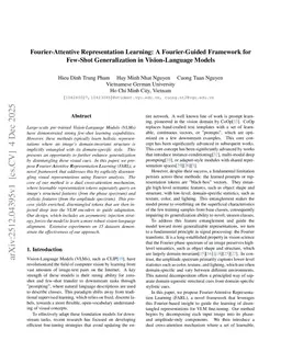 Fourier-Attentive Representation Learning: A Fourier-Guided Framework for Few-Shot Generalization in Vision-Language Models