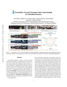 StreamEQA: Towards Streaming Video Understanding for Embodied Scenarios