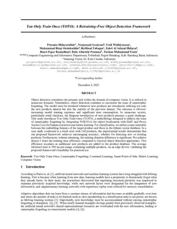 ZeBROD: Zero-Retraining Based Recognition and Object Detection Framework