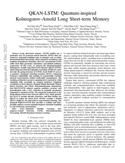 QKAN-LSTM: Quantum-inspired Kolmogorov-Arnold Long Short-term Memory