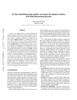 SA-IQA: Redefining Image Quality Assessment for Spatial Aesthetics with Multi-Dimensional Rewards
