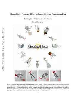 ShadowDraw: From Any Object to Shadow-Drawing Compositional Art