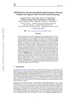 ARM-Thinker: Reinforcing Multimodal Generative Reward Models with Agentic Tool Use and Visual Reasoning