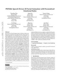 PESTalk: Speech-Driven 3D Facial Animation with Personalized Emotional Styles