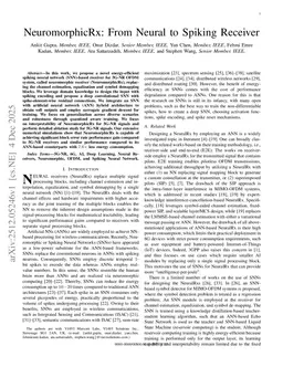 NeuromorphicRx: From Neural to Spiking Receiver