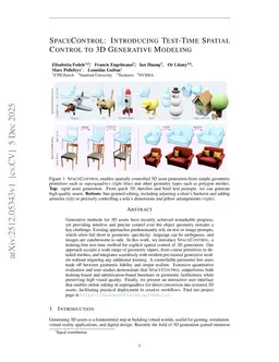 SpaceControl: Introducing Test-Time Spatial Control to 3D Generative Modeling