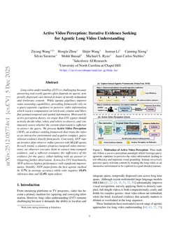 Active Video Perception: Iterative Evidence Seeking for Agentic Long Video Understanding