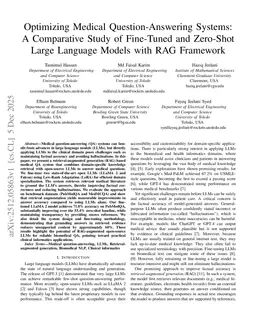 Optimizing Medical Question-Answering Systems: A Comparative Study of Fine-Tuned and Zero-Shot Large Language Models with RAG Framework