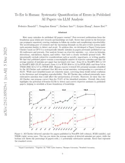To Err Is Human: Systematic Quantification of Errors in Published AI Papers via LLM Analysis